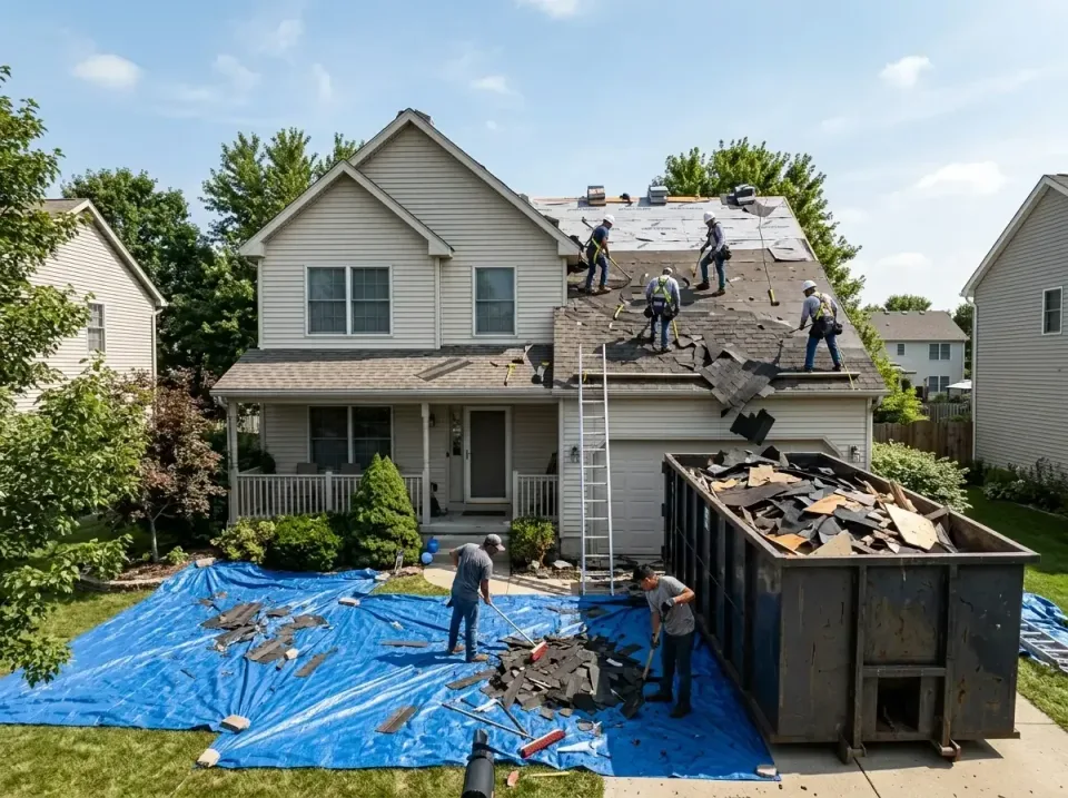 roof-replacement-debris-remova-004 — frequently asked questions, Cheapest Dumpster Rentals in Granger, IN